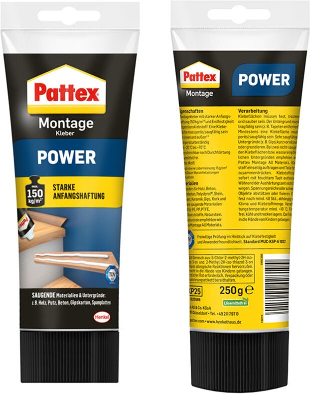 Henkel Pattex Montage Power 250g Tube - PXP25