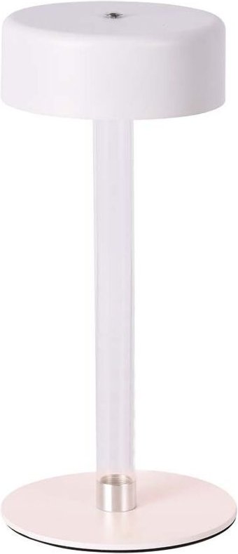 V-TAC 3W LED-Tischlampe, klares Weiß, wiederaufladbar, per Touch dimmbar, 3-in-1