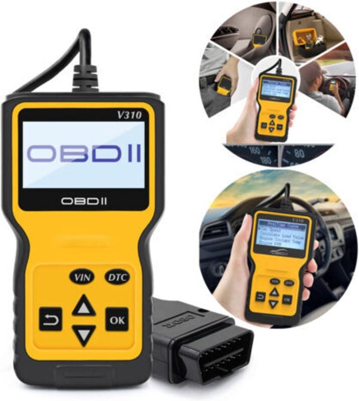 OBD2-Scanner, universeller Motorfehlercodeleser, CAN-Diagnosetool für alle Autos mit OBD-II-Protokollen seit 1996