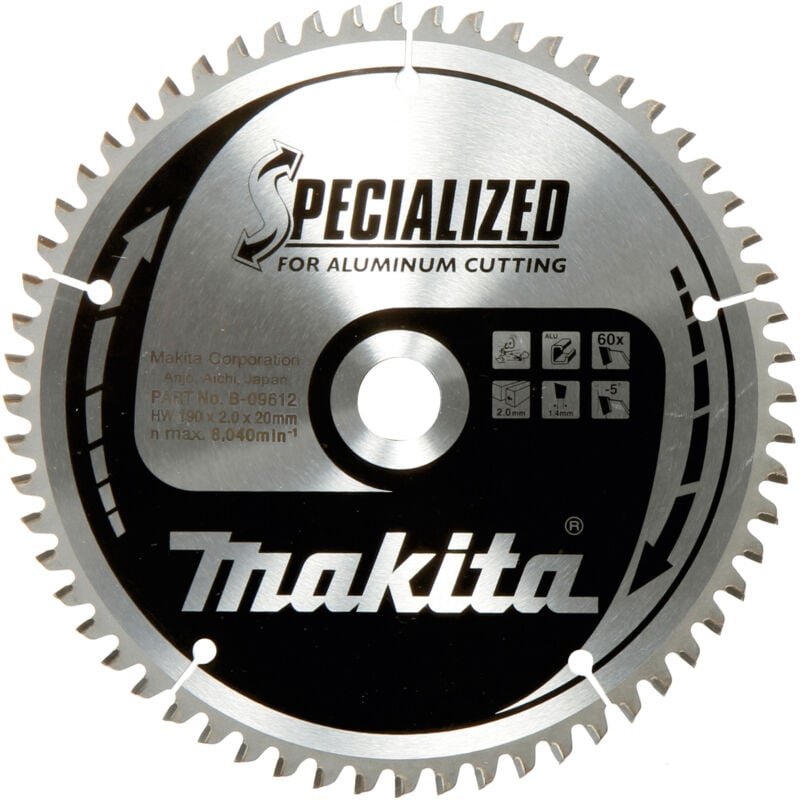 Sägeblatt specialized 216x30x64Z - Makita