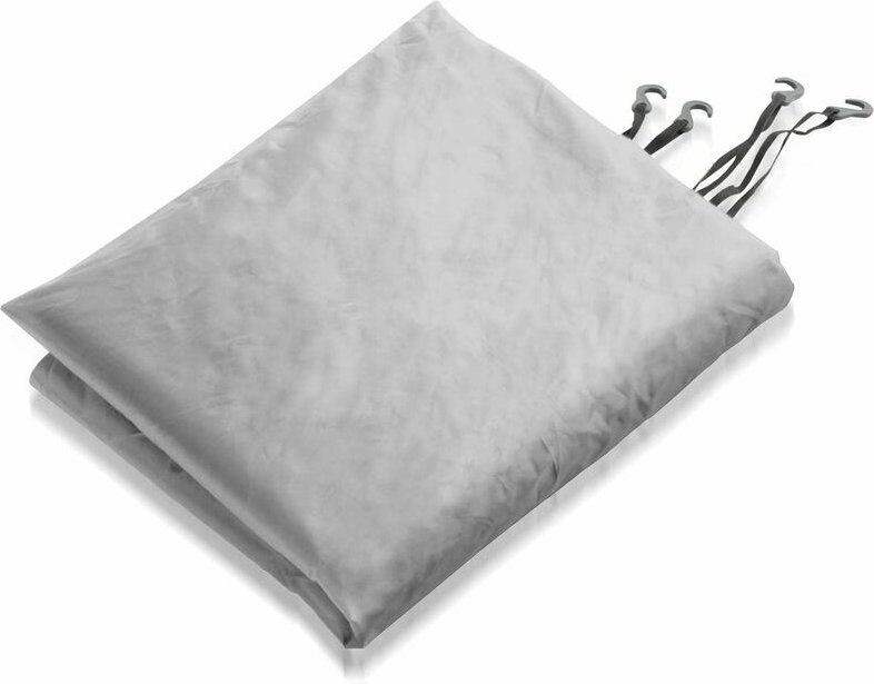 Autoabdeckung Halbgarage m 259 x 122 x 61 Silber