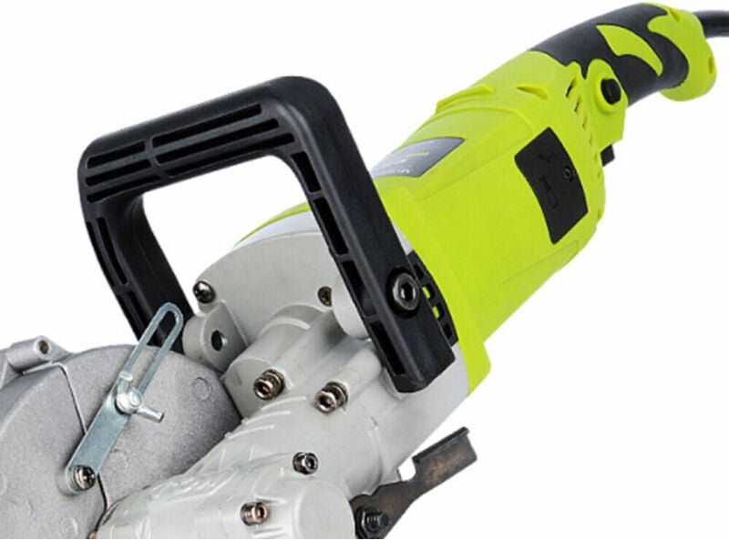 4000W Elektrische Wandschlitzer Mauernutfräse Fugenfräse Mauerfräse Schlitzfräse 5 Sägeblatt+Wasserpumpe 7500r/min