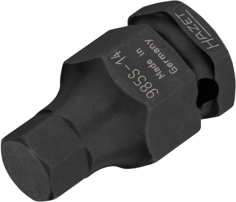 Schlag-, Maschinenschrauber Schraubendreher-Steckschlüsseleinsatz, Vierkant hohl 12,5 mm (1/2), Innen-Sechskant Profil, ...