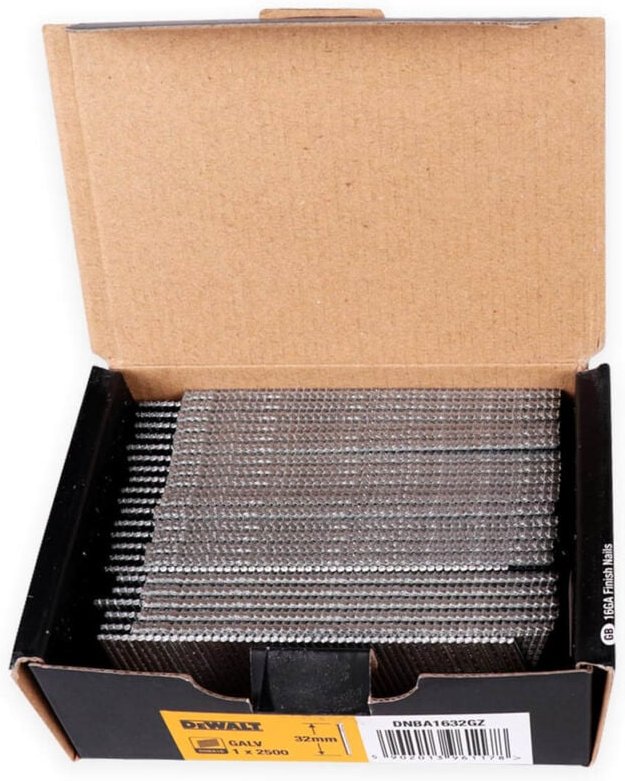 Gwoździe 20° 1,6x44mm galwanizowane - Dewalt