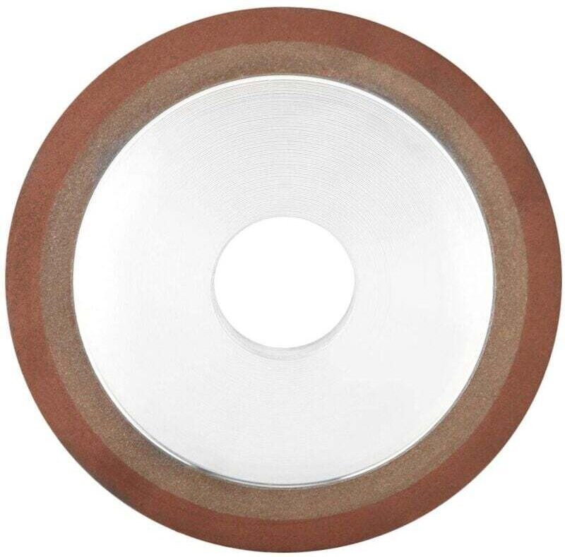 Thumbnail - Diamant-Schleifscheibe aus Kunstharz, 125 mm Außendurchmesser, 32 mm Innendurchmesser, Schleifscheibe zum Schleifen und ...