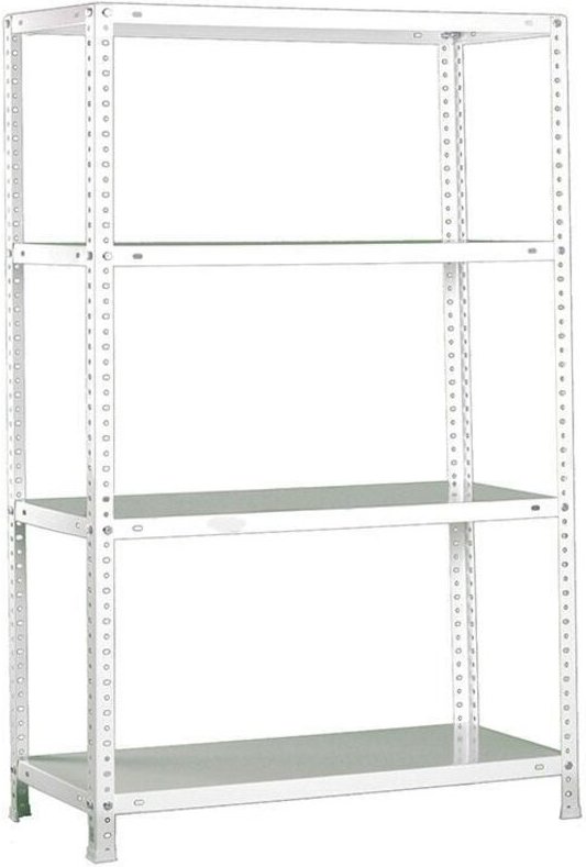 Simonrack Comfort 4-500 Metallregal weiß 150 cm
