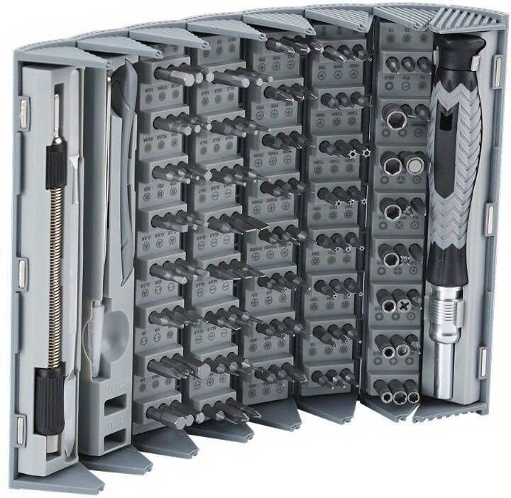 126-teiliges Set manueller Schraubendreher, multifunktionales Präzisionsreparaturwerkzeugset