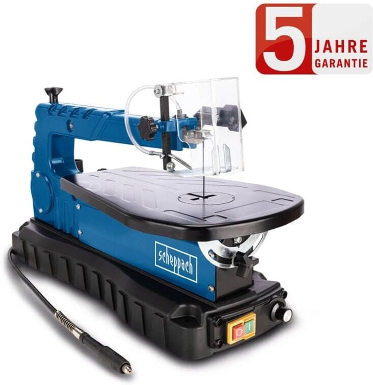 Dekupiersäge deco flex sl 405mm Schnitttiefe flexible Welle led - Scheppach