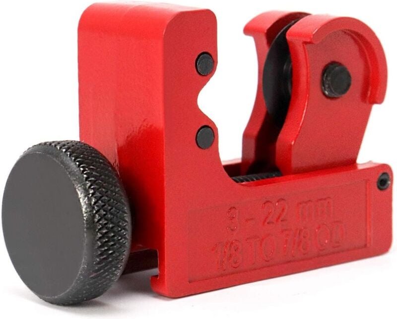 Aougo - Mini-Kupferrohrschneider, 3–22 mm, für Kupfer-, Messing-, pvc-, Kunststoff- und Aluminiumrohre/-rohre