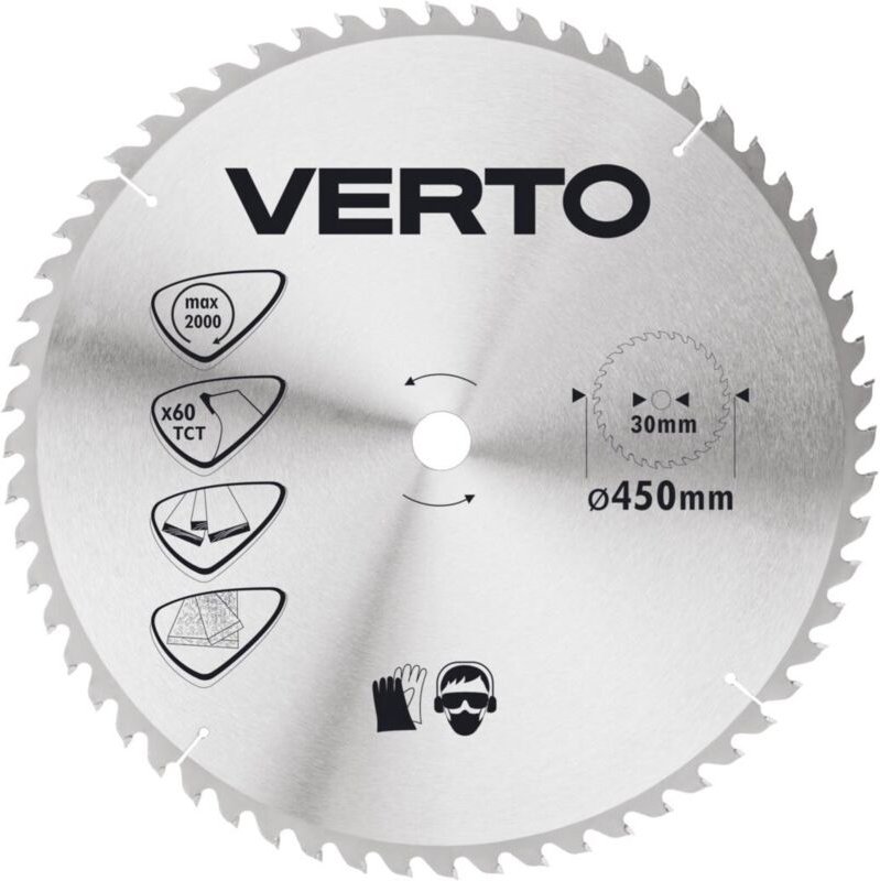 Sägeblatt 450 mm / 60 Zähne