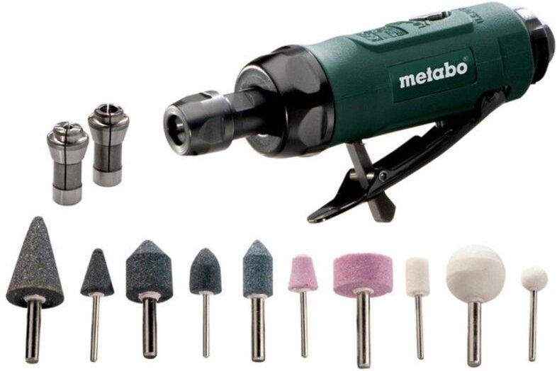 Metabo - Druckluft-Geradschleifer 2,6bar dg 25 Set - 604116500