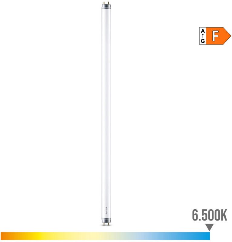 Philips - T8 led Röhre, 20W, 2000lm, G13, 6500K, kaltes Licht, Ø27,8x1514,2cm E3/93029