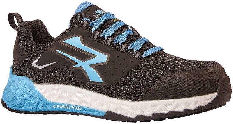 U-Power Vhagar ESD S3S HI HRO FO SR Sicherheitsschuhe - 43 EU - Schwarze