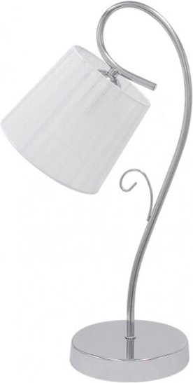 Cuzco Tischlampe 1xe14 Chrom 44x25x15 cm