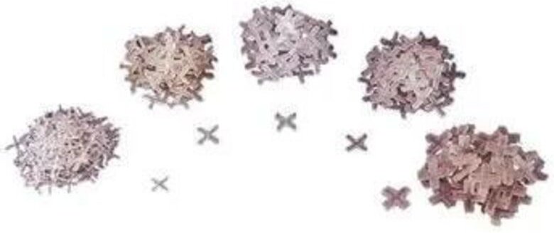 Abstandskeile mejix weiß 5 mm 500 Stück