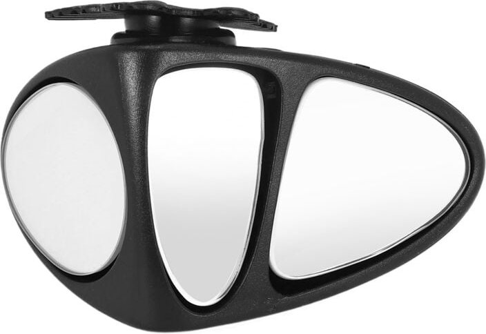 3 in 1 360 Grad Rotation Dreiseitiger Toter-Winkel-Spiegel Rückfahrparken Hilfs Konvex Rechts