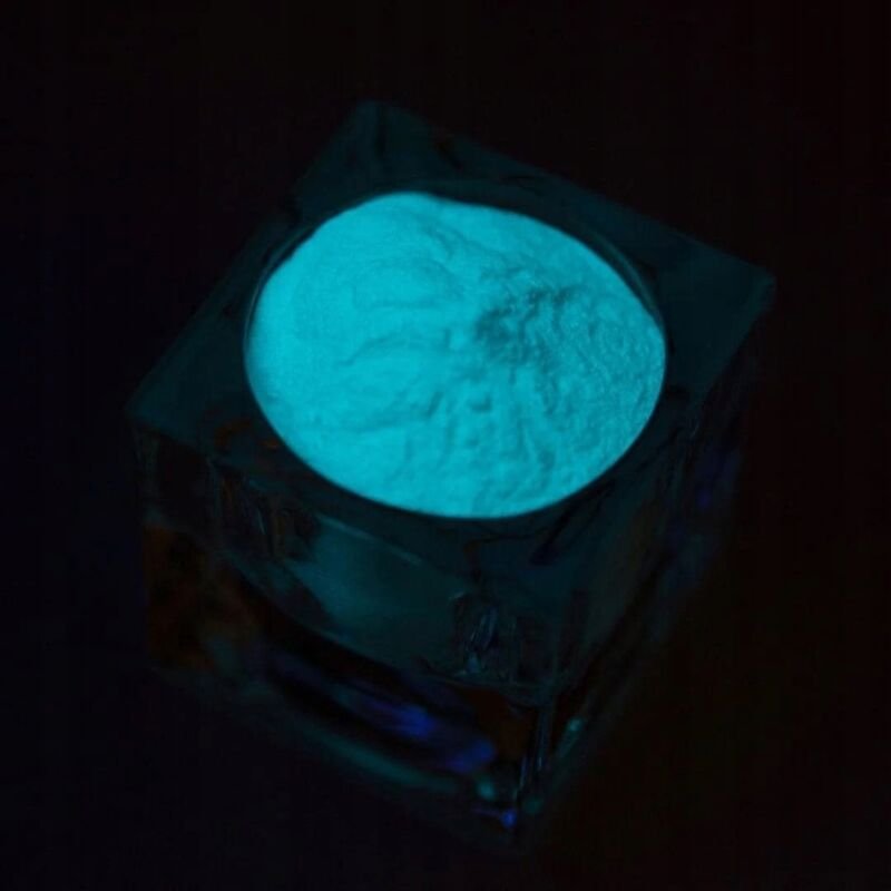 Luminophore Blaues Leuchtpulver, das im Dunkeln leuchtet, 100 g