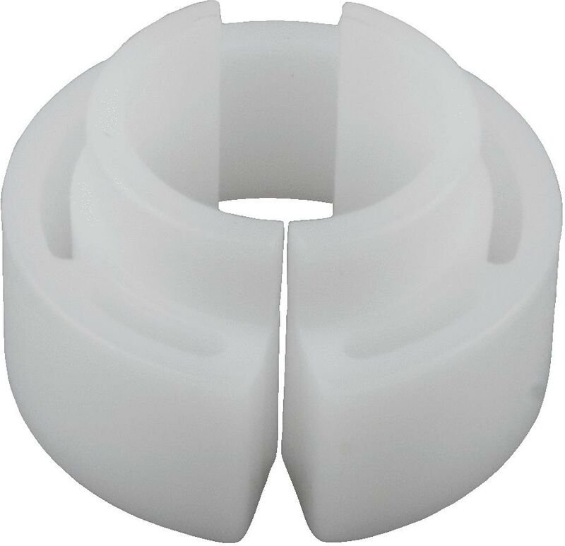 Entrieglungsclip Kunststoff weiß, 5/8'