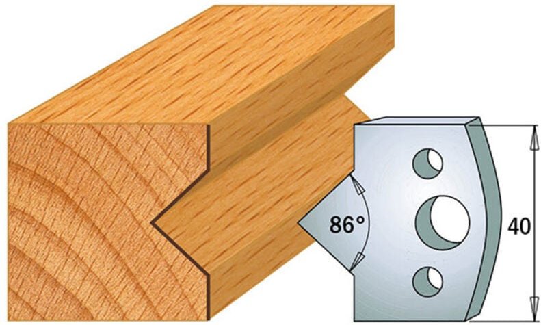 690.035 Paar Messer Kss 40x4mm