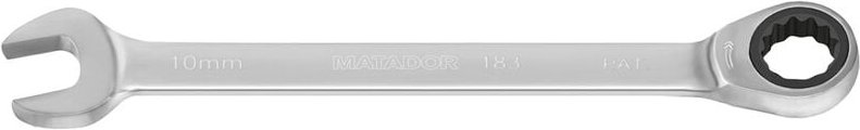 Matador Schraubwerkzeuge 01830100 Knarren-Ring-Maulschlüssel Schlüsselweite (Metrisch) 10 mm
