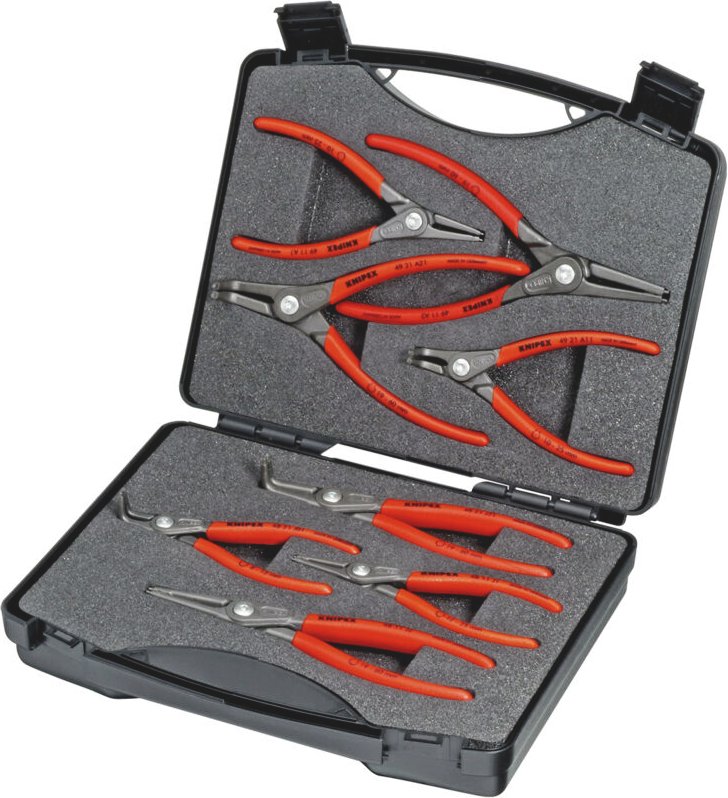 Knipex - 00 21 25 Werkzeug-Box 'srz' Sicherungsringzangen