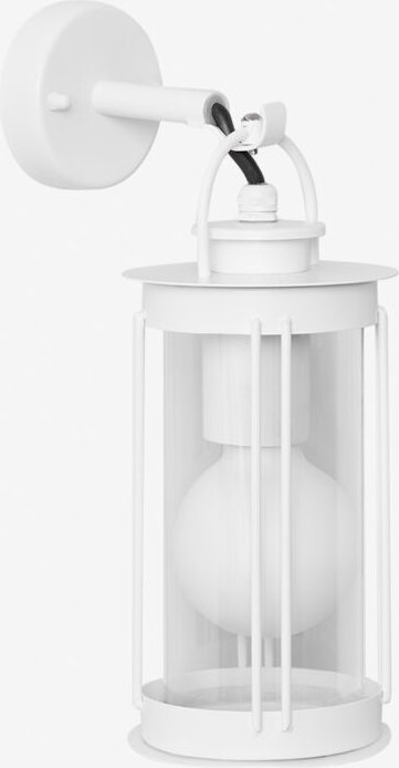 Sklum - Außenwandleuchte Tolira aus Edelstahl Weiss