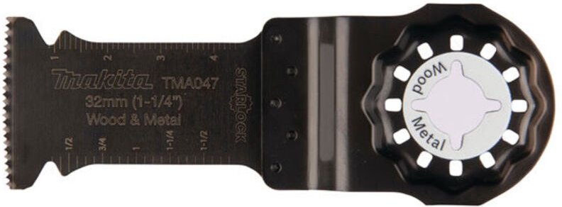 B-64814 Starlock Tauchsägeblatt 32x50mm 20TPI BiM TMA047 Holz/Metall - Makita