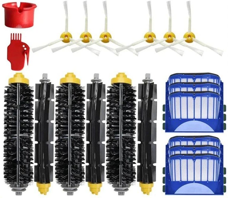 Für Staubsauger Hauptrolle Seitenbürste Filter 500