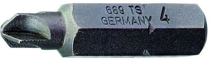 689 ts 8 Schraubendreherbit 1/4' Vier-Wing torq-set 8 mm