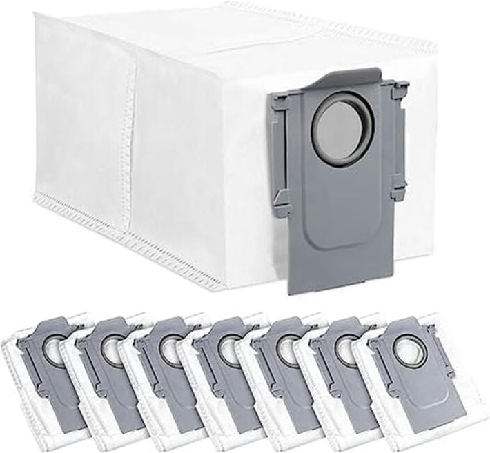 8Er-Pack Staubbeutel, Kompatibel mit q Roboterstaubsauger, Einweg-Ersatzbeutel GroßEm FassungsvermöGen