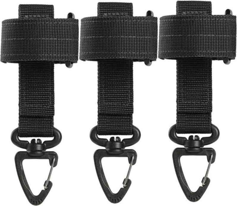 3-teiliges Handschuhhalter-Set, verstellbarer Handschuhhaken, Handschuhclips mit Karabinerhaken, für Arbeitshandschuhe
