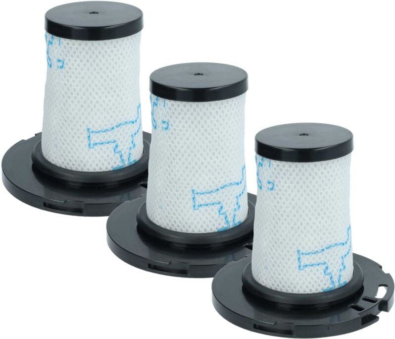 3x Trennfilter kompatibel mit Tefal X-Force Flex Aqua 14.60 TY9990WO, X-Force Flex Pro 15.60 TY99898WO Staubsauger - Vhb...
