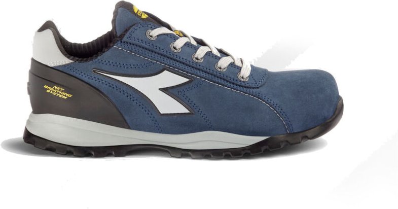 Halbschuhe Diadora glove net low S3L fo sr hro esd T41 blau