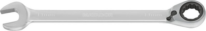 Schraubwerkzeuge 01890110 Knarren-Ring-Maulschlüssel Schlüsselweite (Metrisch) 11 mm - Matador