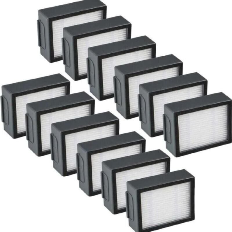 Linghhang - 12er-Pack Ersatzfilter für Roboterstaubsauger der e-, i-, J-Serie i1 i1+ i3 i3+ i4 i5 i5+i6 i6+ i7 i7+ i8 i8...