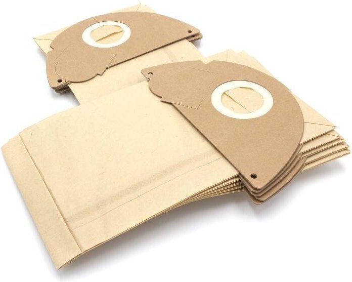 10x Staubsaugerbeutel kompatibel mit Kärcher 2101, 2101 / te, 2105, 2111, 2301, 4000 Plus / te, a 2101, a 2111 Staubsaug...
