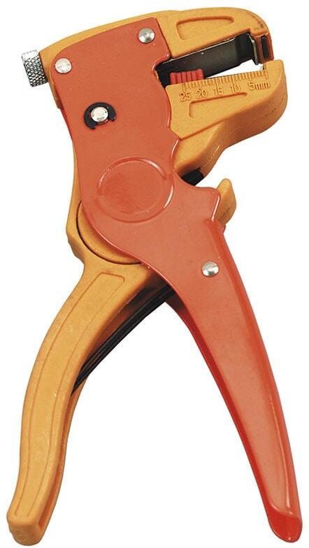 Einstellbare automatische Abisolierzange Fervi 0862