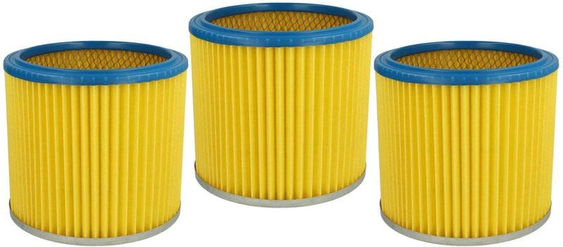 Thumbnail - 3x Faltenfilter kompatibel mit Einhell ypl 1400, YPL-1400, ypl 1400/30, ypl 1400/30, ypl 1400 Staubsauger - Patronenfilt...