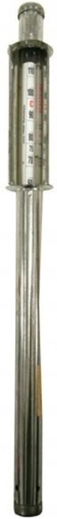 Unbekannt - Einkochthermometer Länge 42 cm Weißblech