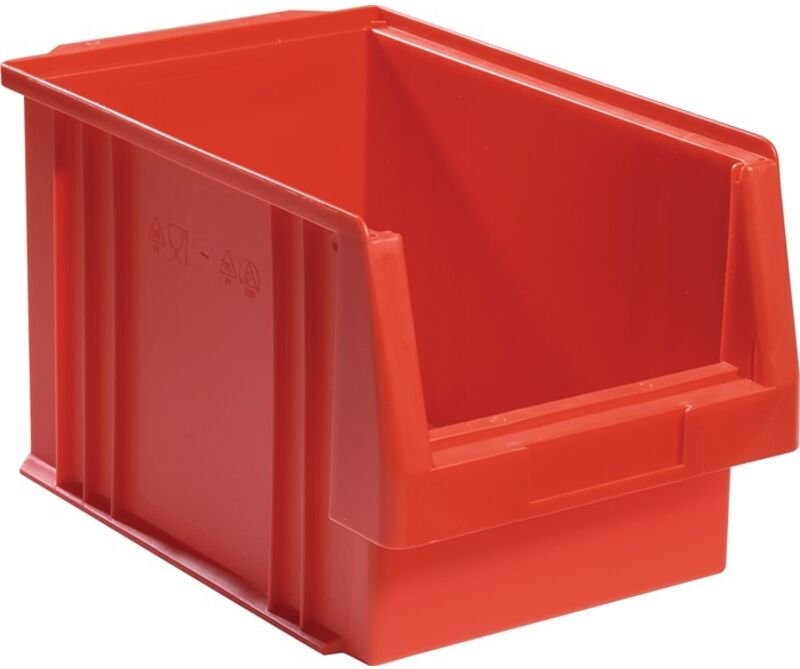 La-ka-pe 01450 02 01 Sichtlagerkasten plk L330xB213xH200mm pp rot