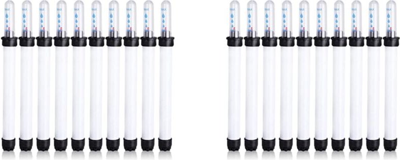 Tlily - 20 Stück Boden Feuchte Messgerät 20cm Pflanzen Wasserstand Anzeiger Wasser Stand Anzeiger Boden Feuchte Messgerä...