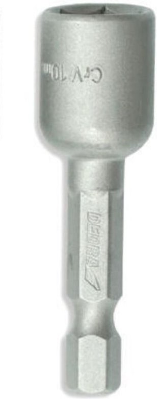 DEDRA Magnet-Steckschlüssel 6 x 48 mm 1/4" - Starker Halt, präzises Arbeiten