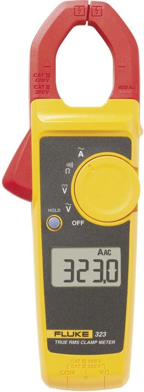 323 Stromzange, Hand-Multimeter digital cat iii 600 v, cat iv 300 v Anzeige (Counts): 4000 - Fluke