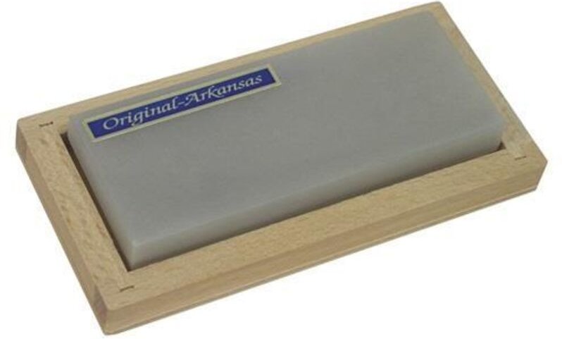 Schleifstein L150xB50mm Natur Arkansas fein im HO-Kasten müller