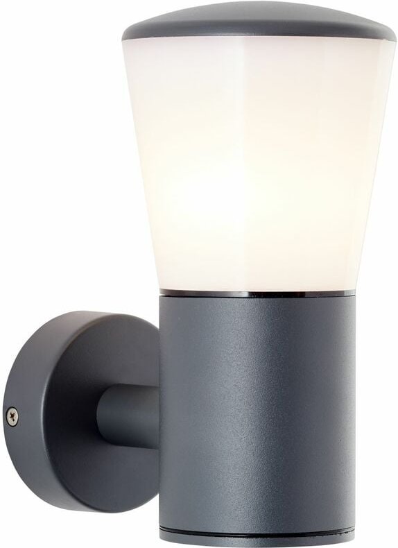 Cliffi Außenwandleuchte anthrazit 1x A60, E27, 28W, geeignet für Normallampen (nicht enthalten) - Brilliant