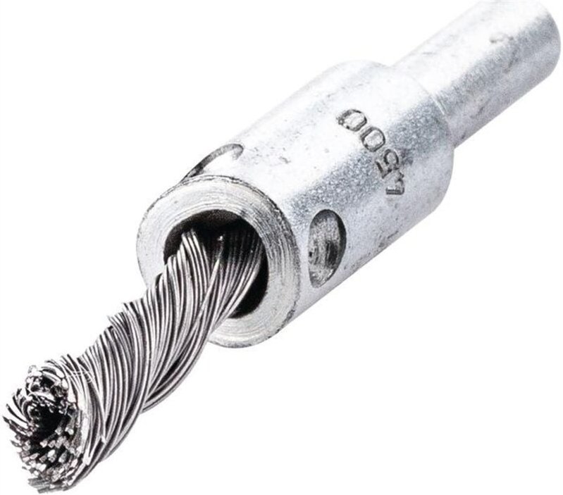 Lessmann ® - lessmann 451258 Pinselbürste ø 10 mm Schaft 6 mm Drahtstärke 0,25 mm Stahl 4500