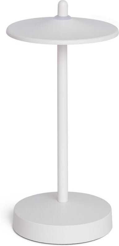 Ledkia - led Tischlampe Tragbar mit wiederaufladbarem USB-Akku Milevani Weiß