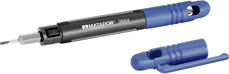 Matador - Schraubwerkzeuge Werkstatt Schraubendreher mit Wendebit Größe (Schraubendreher) ph 00, ph 0