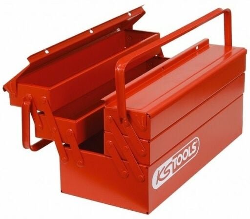 Metall-Werkzeugkasten ks tools - 530 x 210 x 200 mm - 999.0125