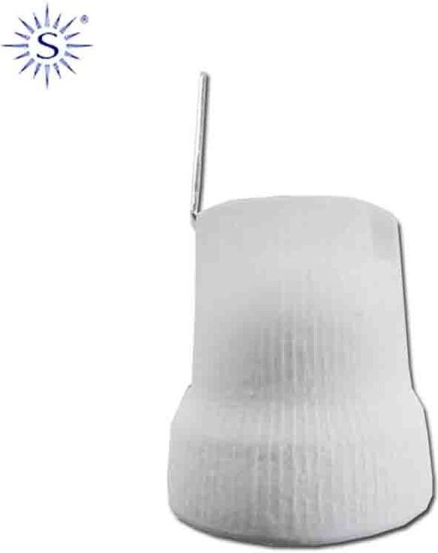 EDM - Porzellan-Lampenfassung E27 4A Vertikale Halterung Solera 678F